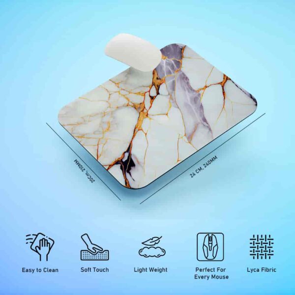 marble design mousepad